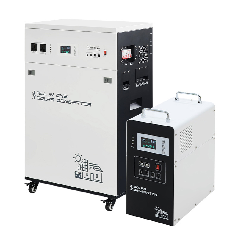 300va~7Kva ESS Pure Sine Wave Solar Generator With PWM/MPPT Solar Controller