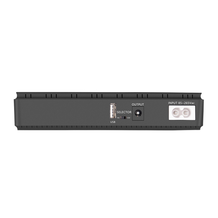 18W/36W Mini DC Router UPS with 15V/24V PoE Port For Networking Devices